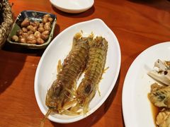 生腌虾菇-金穗园·砂锅粥.醉鸡煲火锅(长寿路店)