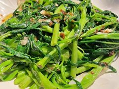 马拉盏炒通菜-大头虾越式风味餐厅(光明广场店)