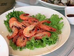白灼大草虾-骏莱海鲜鱼港(五角场店)