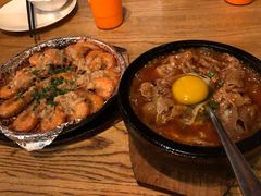 蒜蓉铁板烤虾-热度餐厅(老佛爷店)