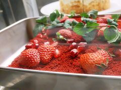 烤红丝绒芝士-良木缘咖啡西餐(川大店)