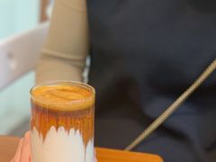 红豆沙拿铁-Line 咖啡(石厦花园店)