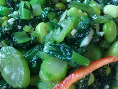 毛豆拌青菜-贺秦生陕面王(富力城店)