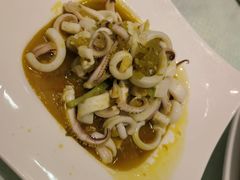 雪菜炒鲜鱿-金时代顺风大酒店(协泰店)