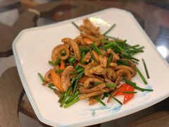 猪油渣炒韭菜花-西江美食舫·江西菜(健德桥店)