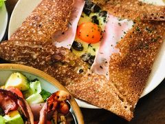 熏肉鸡蛋芝士奶油蘑菇可丽饼-RAC BAR(安福路店)