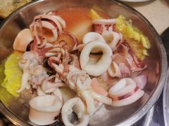 笔管鱼-船梆煮•蒸汽海鲜·炉火烤肉(五四广场店)