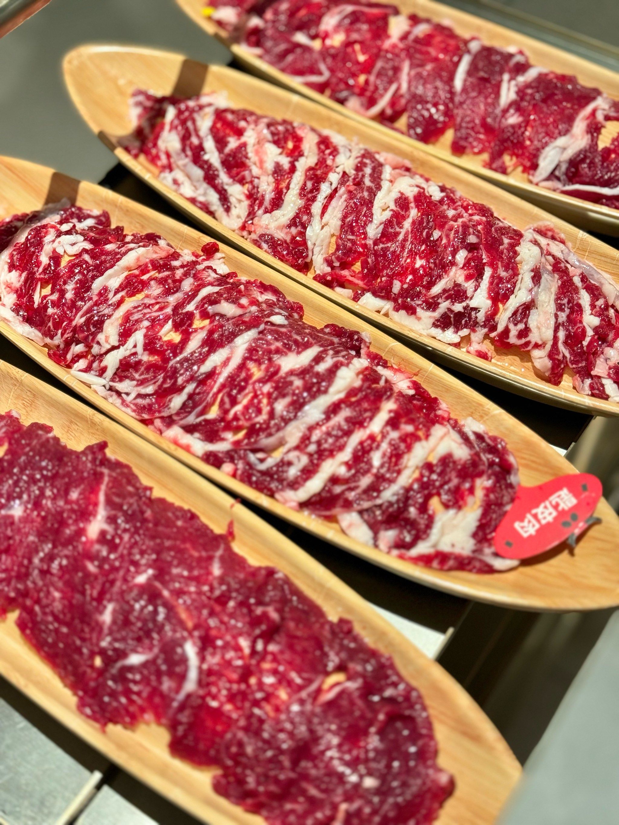 一次四盘鲜切牛肉,各位美食达人品品吊龙的品质