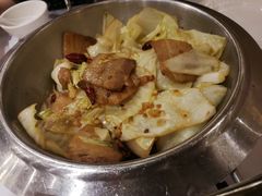 手撕包菜炒花肉-稻香海鲜饭店(第一国际店)