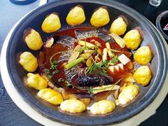 -百事晟渔村木火铁锅炖(玉带湾店)