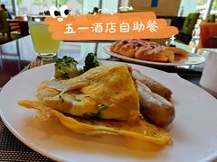 早餐煎饼-东西风牛排馆周末烧烤自助(首都机场希尔顿店)