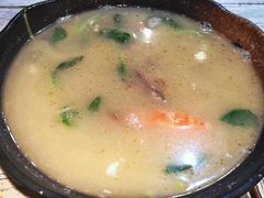 三鲜猪肝汤面-十面欢腾·海鲜面·台式Bistro(长乐路店)