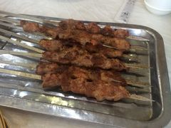 烤羊肉串-阿布都新疆美食