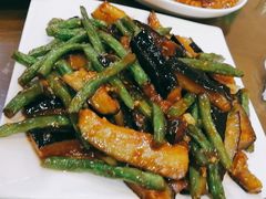 豆角烧茄子-京天红酒家(虎坊路店)