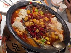 -探鱼·鲜青椒爽麻烤鱼(北京路天河城店)