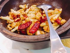 干锅有机菜花-金春禧(英雄山路旗舰店)