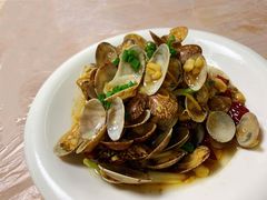 姜葱炒花蛤-阿杰臻选海鲜饭店(普陀山店)