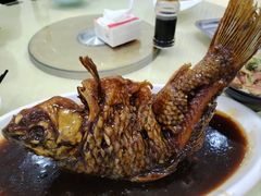 蹭蹦鲤鱼-奥华餐厅·老张记(台基厂店)