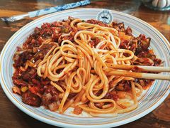 -歹歹的加个面过油肉拌面