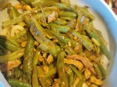 豆角丝炒肉拌转百刀-日上三甘(三里屯店)