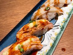 三种炙烤寿司拼盘-水之惠鲜鱼料理(王府大街店)