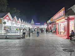 -布尔津河堤夜市