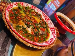 -牟记江湖重庆地标特色菜鱼蛋海鲜羊蝎子(巴南区黑金冠十多年好店)