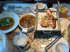 WM绿茶烤鸡烤肉合拼-绿茶餐厅(千岛湖银泰城店)