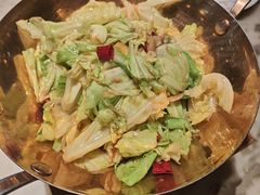 杭风香锅卷心菜-绿茶餐厅(光谷世界城步行街店)