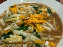 糟肉竹笋炒年糕-老袁炒年糕(富豪路店)