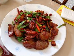 炒香肠-花垣县麻栗场苗鱼馆
