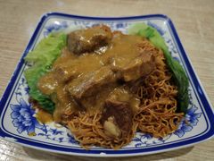 咖喱牛腩捞面-路环码头面馆