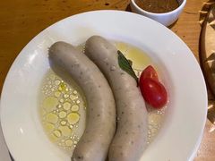 纽伦堡香肠配酸菜、土豆泥-兰特伯爵西餐厅·啤酒屋(方庄店)
