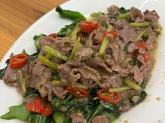 芥兰牛肉-黄记饮食店·家常菜(丹霞庄中区店)