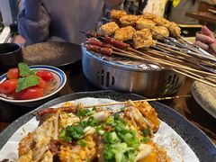 烤烫心小豆腐-贰醒·私房小院烧烤 (太古里店)