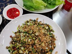 蚬肉生菜包-祈胜邨•顺德鱼生•顺德菜(容桂店)