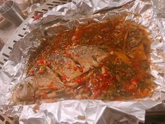 锡纸烤鱼-老安火盆烤肉(金寨路店)