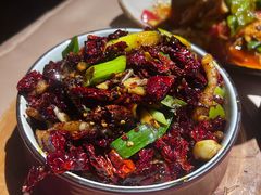 宫爆板筋-山石榴·贵州菜(丰盛里店)