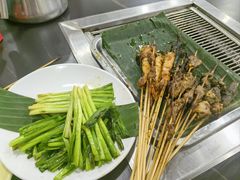 烤韭菜-德四家·云南傣味烧烤品牌(和谐店)