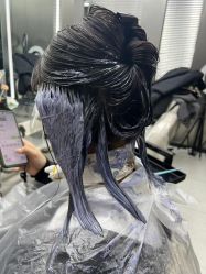 -三原色染发巴黎画染潮色漂色
