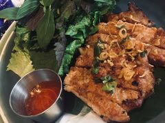 炭烧猪颈肉-CHINCHIN 青青·泰国料理(万象食家店)