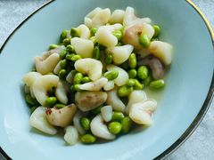 菱角炒毛豆-天桥饭店·特色海鲜(金山嘴渔村店)