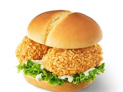 柠香蛋沙拉脆皮鸡腿堡-德克士(前门店)