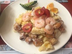菠萝油条虾-赵小姐丨新中餐(曲江店)