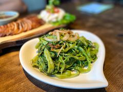 马拉盏炒通菜-大头虾越式风味餐厅(光明广场店)