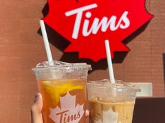 柠檬蜜桃乌龙茶-Tims天好咖啡·贝果(雁展路万象天地店)