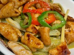 自制水绿菜炒大肠-客家汇·客家传承菜(水库店)