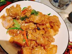 蒜香蜜汁排骨-绿茶餐厅(领展购物广场·中关村店)