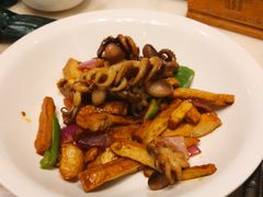 酱爆爽口八爪鱼-稻香酒家·33年老字号·港式粤菜(富邦中心店)