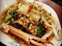 葱姜花蟹-班赞海鲜市场
